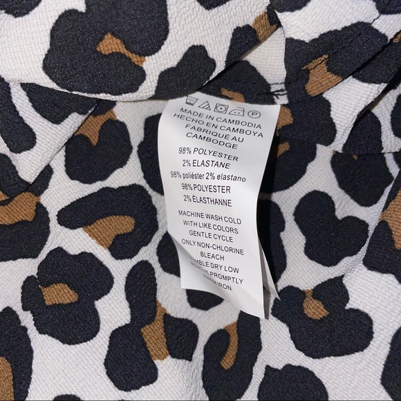 MICHAEL KORS BASIC BLOUSE SMALL - Picture 4 of 5